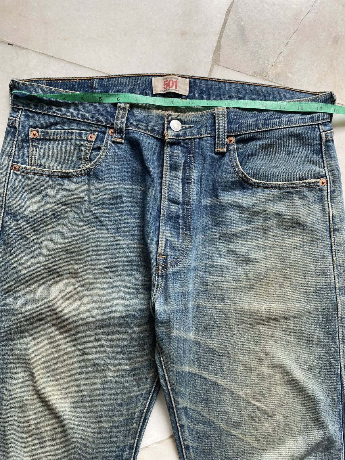Levi's Vintage y2k Levis 501 Jeans Size US 35 - 5 Thumbnail
