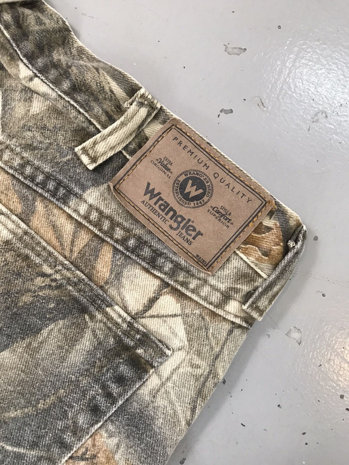 Realtree × Vintage × Wrangler Vintage wrangler realtree straight fit denim Size US 34 / EU 50 - 9 Thumbnail