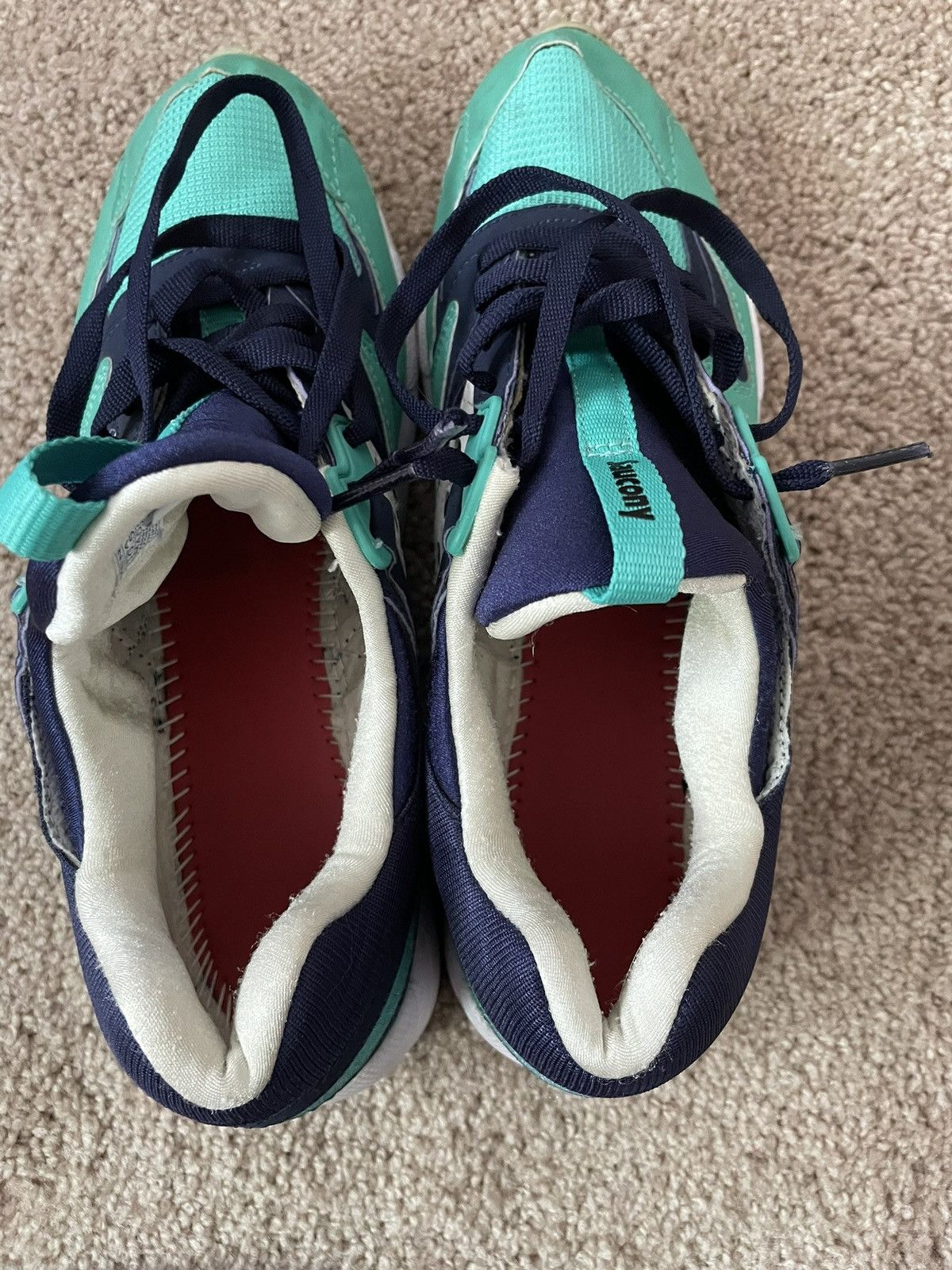 Saucony SAUCONY Grid 9000 “Navy Green” Size US 10.5 / EU 43-44 - 7 Thumbnail