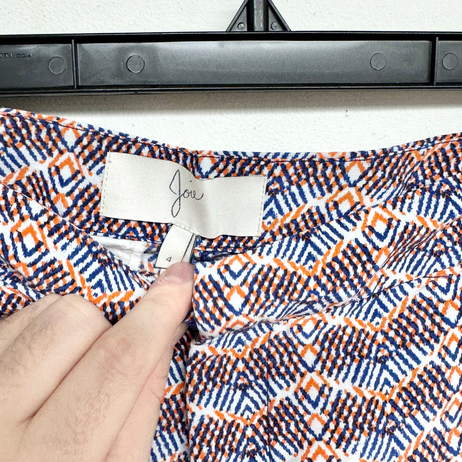 Joie Joie Women Merci Printed Linen & Silk Blend Mini Shorts Sz 4 Size 27" / US 4 / IT 40 - 3 Thumbnail