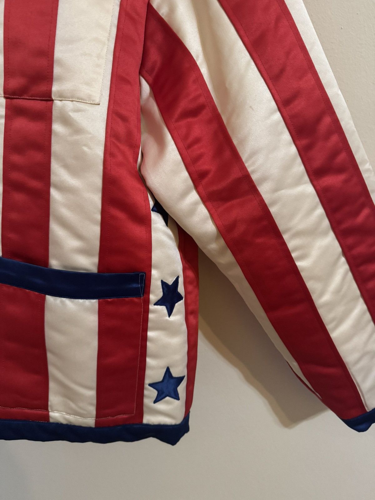 Bode Bode American Flag Jacket Red White Blue Stars Striped L XL Size US L / EU 52-54 / 3 - 6 Thumbnail