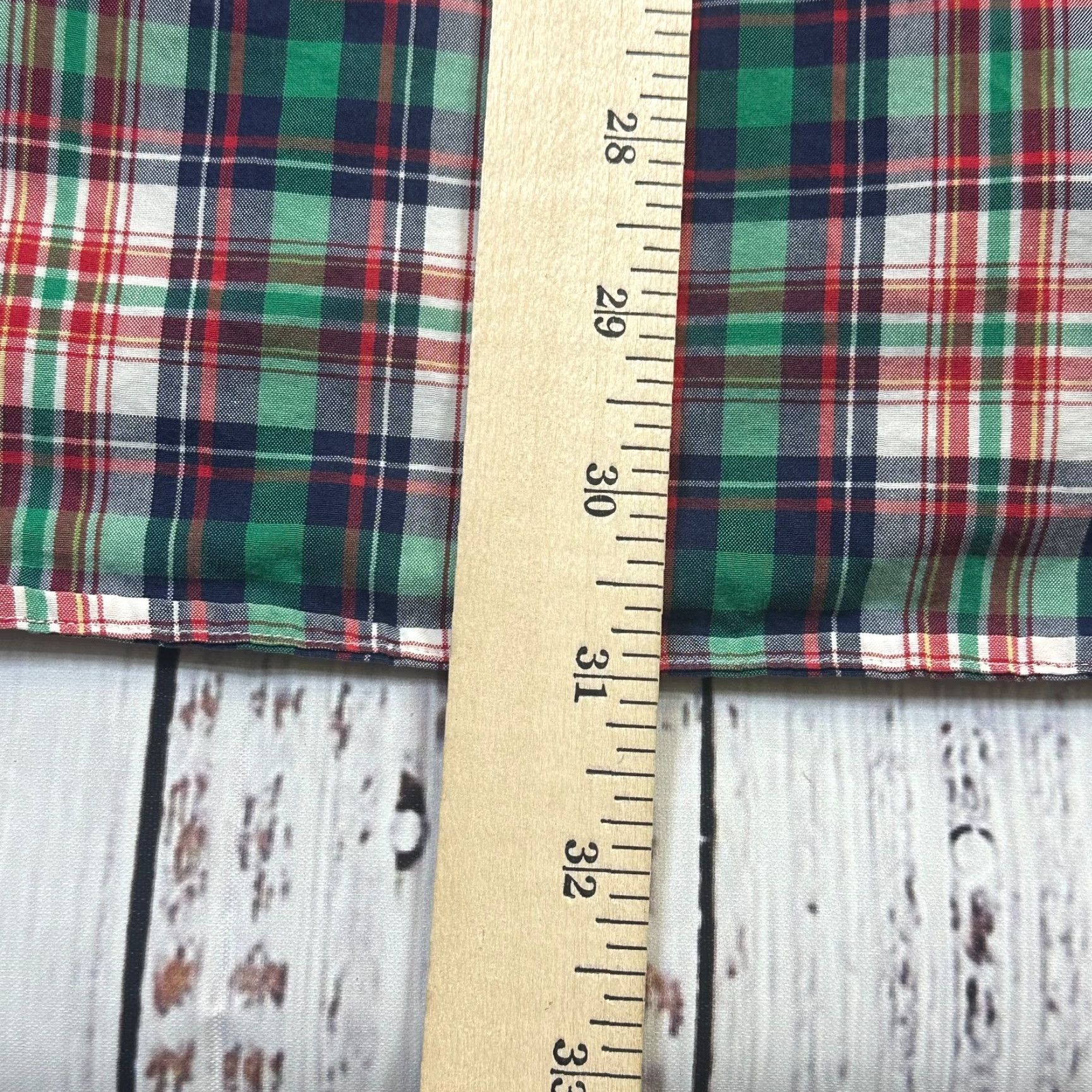 Polo Ralph Lauren Polo Ralph Lauren Button-Down Plaid Red Pony 15.5 by 32/33 Small/Med Mens Shirt Classic Size US S / EU 44-46 / 1 - 6 Thumbnail