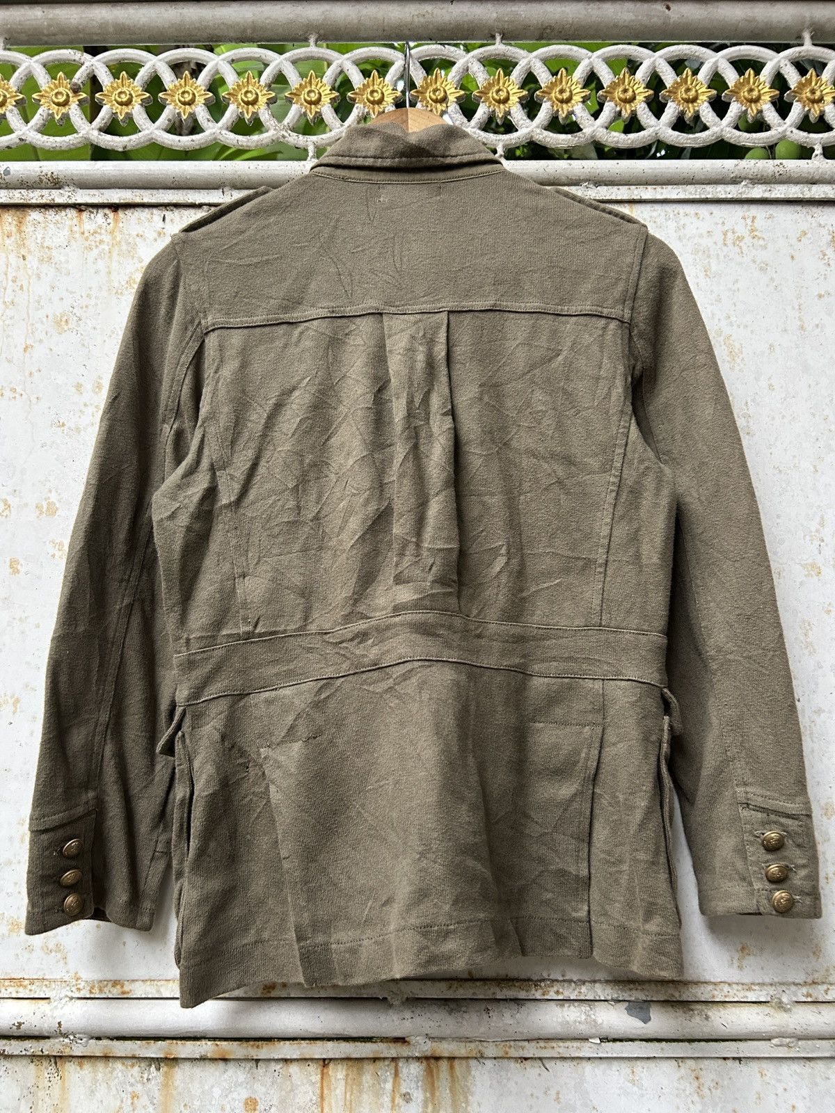 Polo Ralph Lauren Vintage PRL Pocket Cardigan Khaki Polo Ralph Lauren Size US XXS / EU 40 - 2 Thumbnail