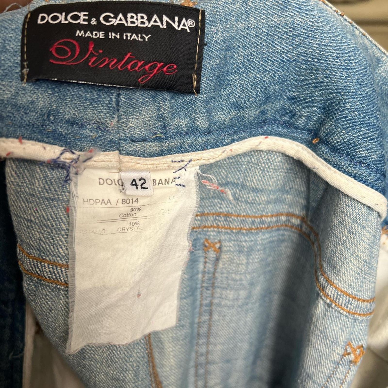 Dolce & Gabbana Dolce gabbana vintage ss03 Size 28" / US 6 / IT 42 - 4 Thumbnail