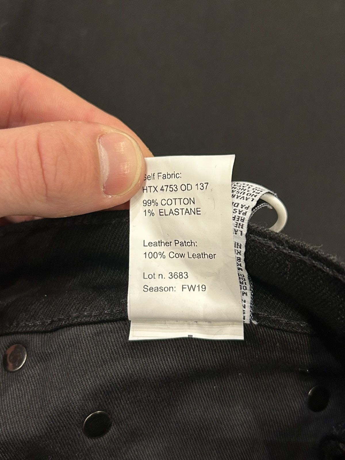 R13 R13 Black Denim Jeans Size US 32 / EU 48 - 6 Thumbnail