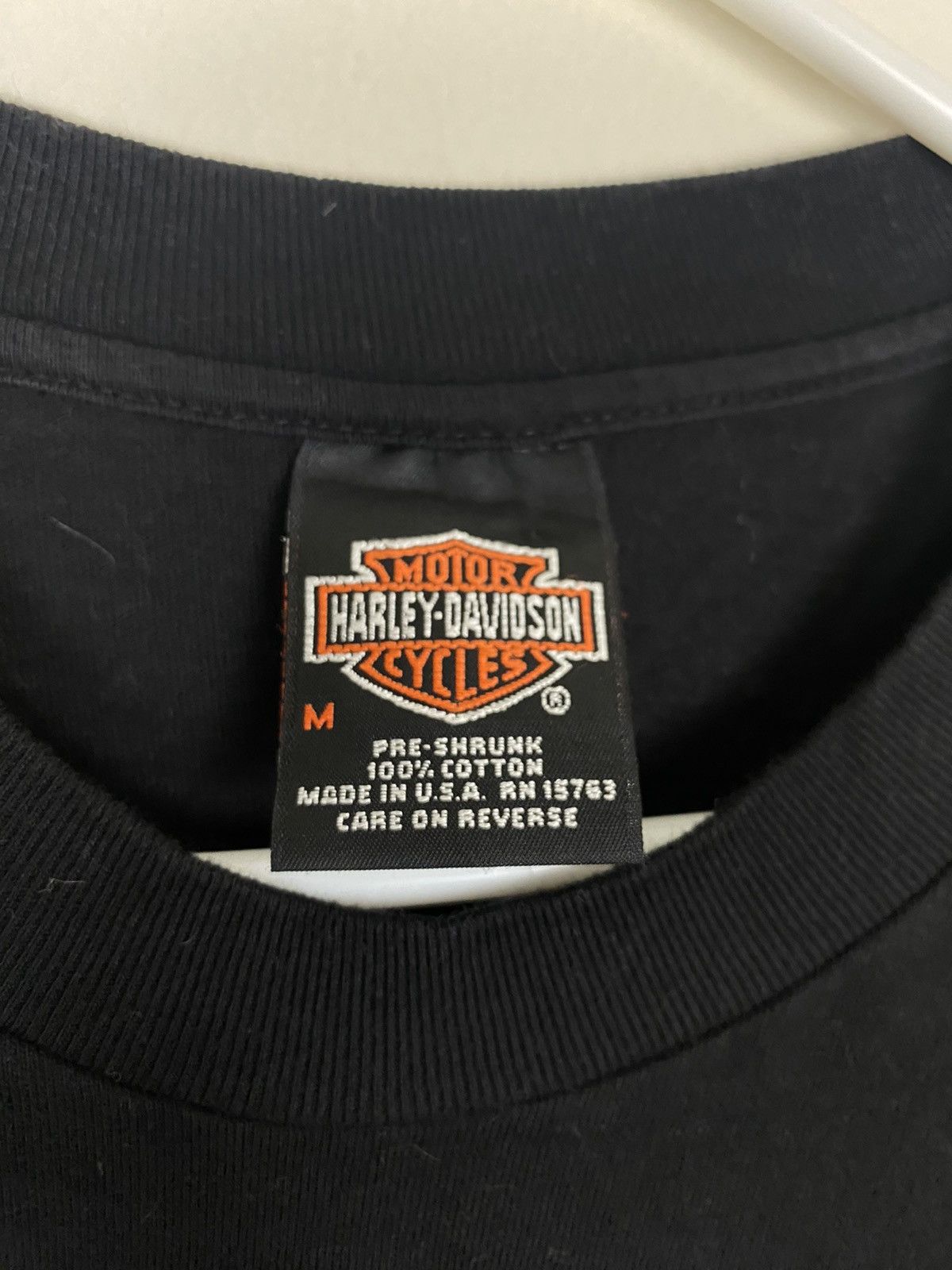 Harley Davidson Vintage Harley Davidson 2000 Black Tee T Shirt y2k Size US M / EU 48-50 / 2 - 4 Thumbnail