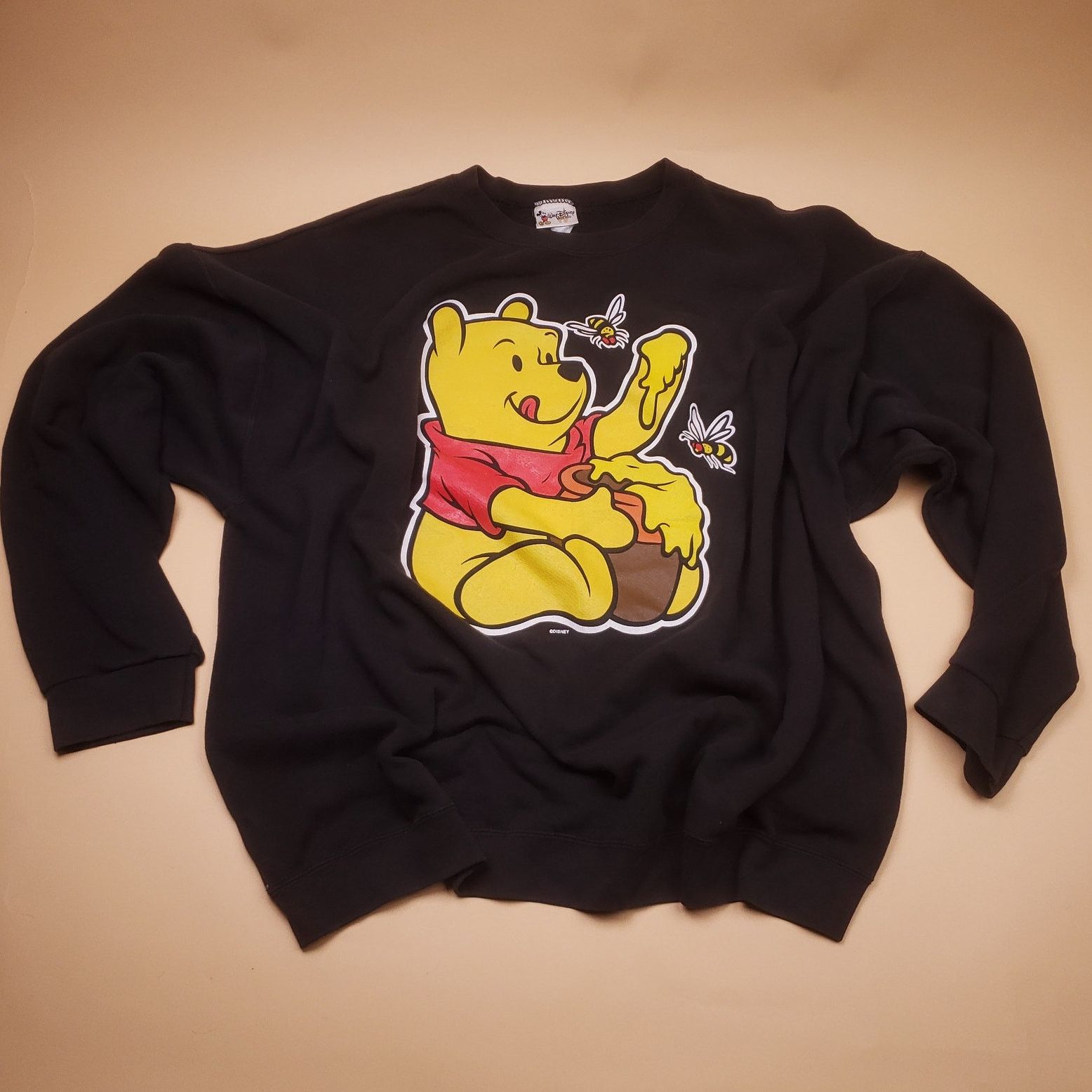 Disney Vintage Winnie the Pooh Disney Pooh Sweater Crewneck 3XL Size US XXL / EU 58 / 5 - 1 Thumbnail