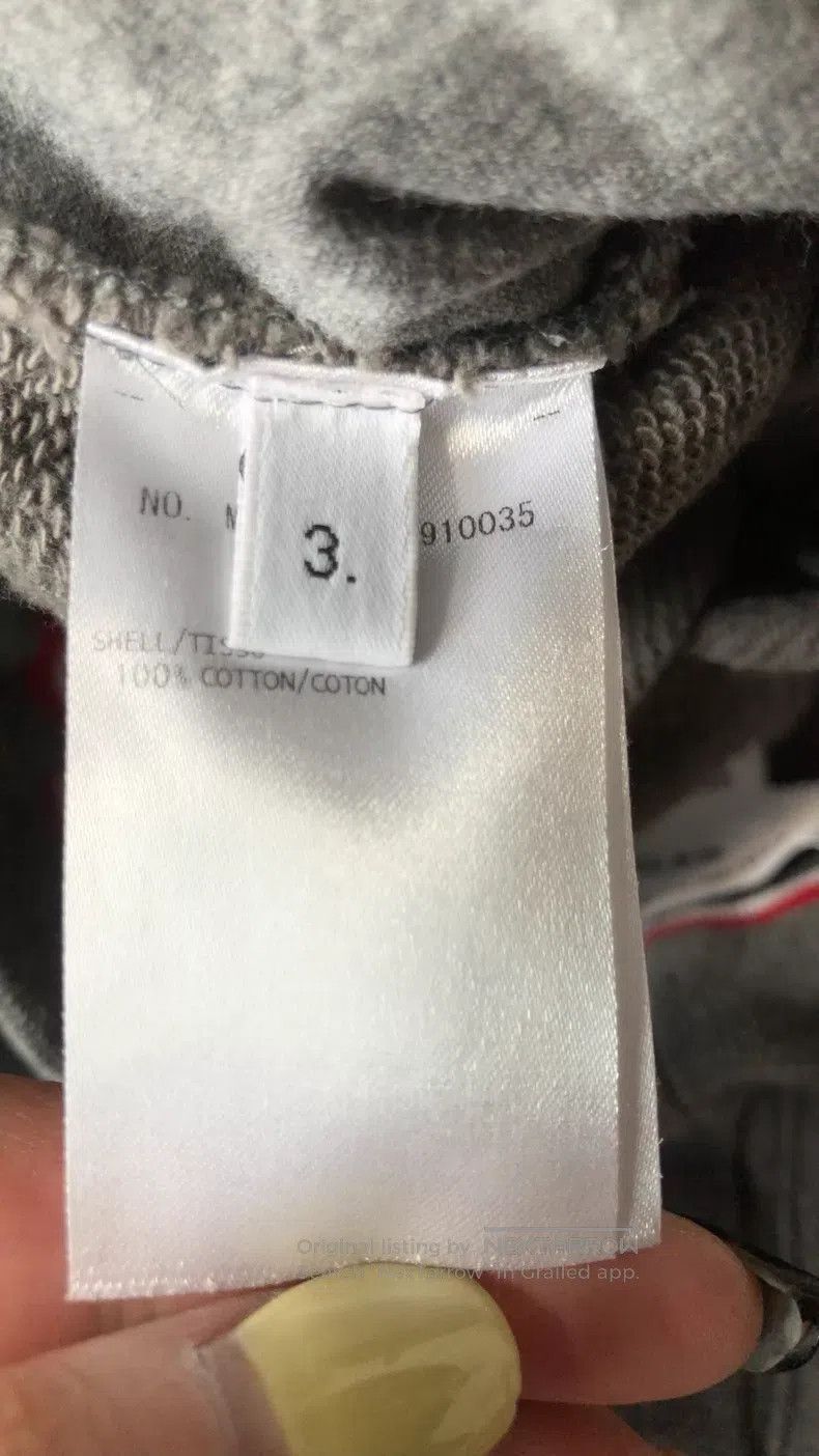 Thom Browne Thom Browne size 3 Gray Striped Shorts Size US 30 / EU 46 - 6 Thumbnail