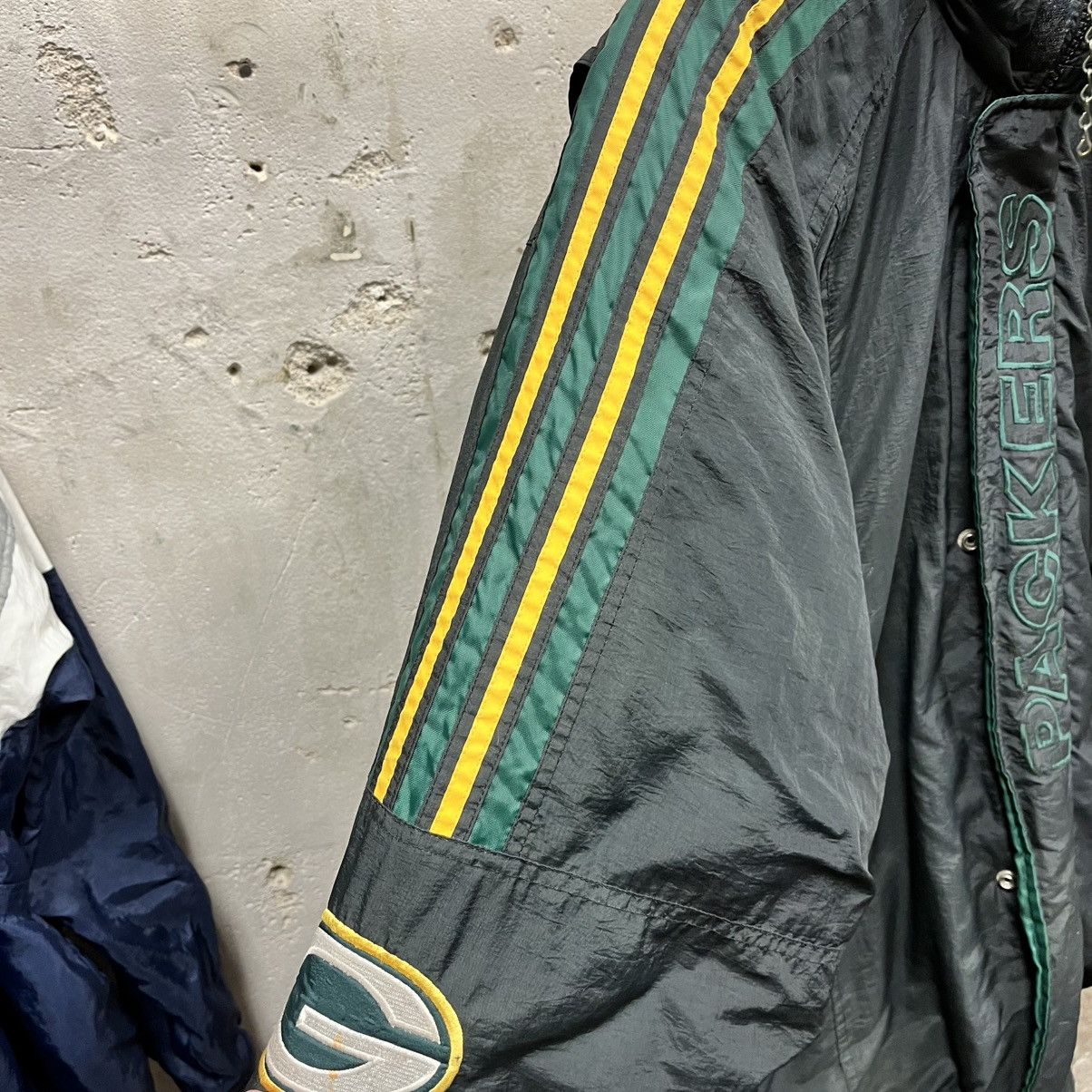 Starter × Vintage Starter Vintage 90s NFL Pro Line Green Bay Packers Coat XL Size US XL / EU 56 / 4 - 3 Thumbnail