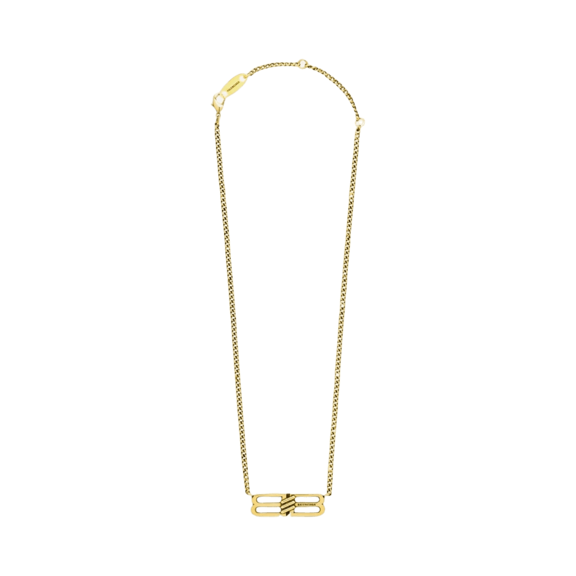 Balenciaga o1tr1nto0326 Size: OS / BB Icon Necklace in Gold Size ONE SIZE - 1 Preview