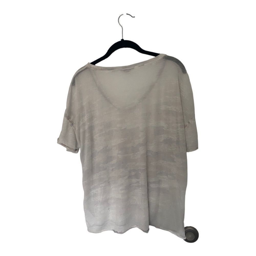 Lucky Brand Lucky Brand Women’s Sheer Burnout Oversized T-Shirt White Gr Size M / US 6-8 / IT 42-44 - 3 Thumbnail