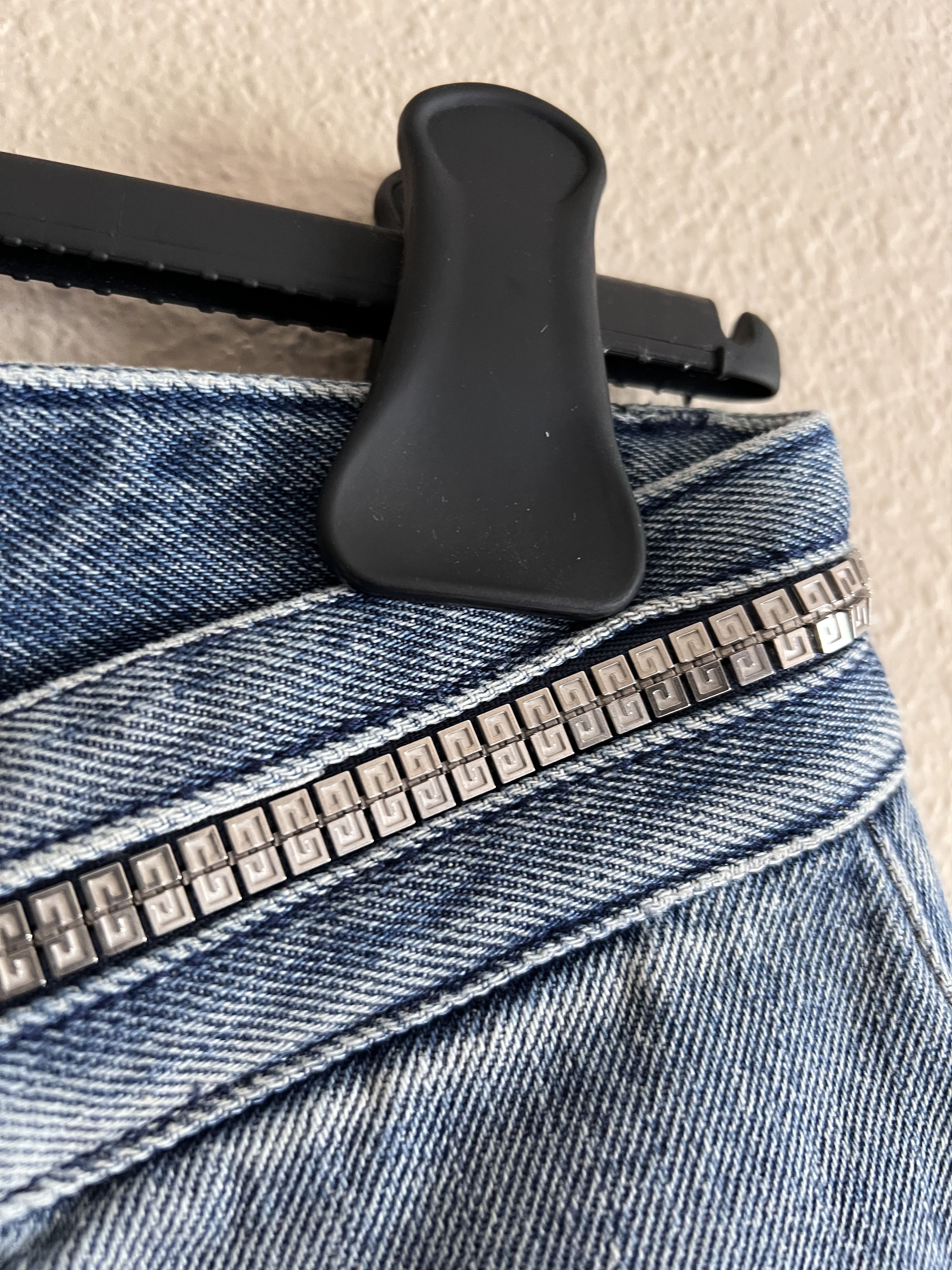 Givenchy Givenchy 4G Zipper Detail Denim Jeans Size US 30 / EU 46 - 4 Thumbnail