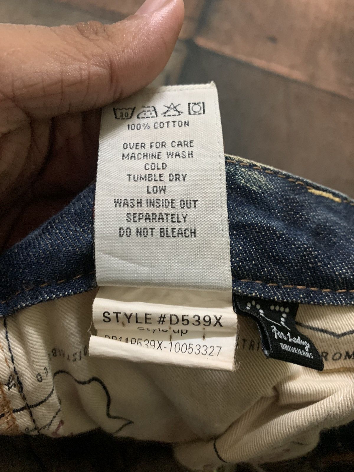 Designer × If Six Was Nine × Le Grande Bleu (L.G.B.) SUPER FLARE low rise drive jeans Size 30" / US 8 / IT 44 - 8 Thumbnail