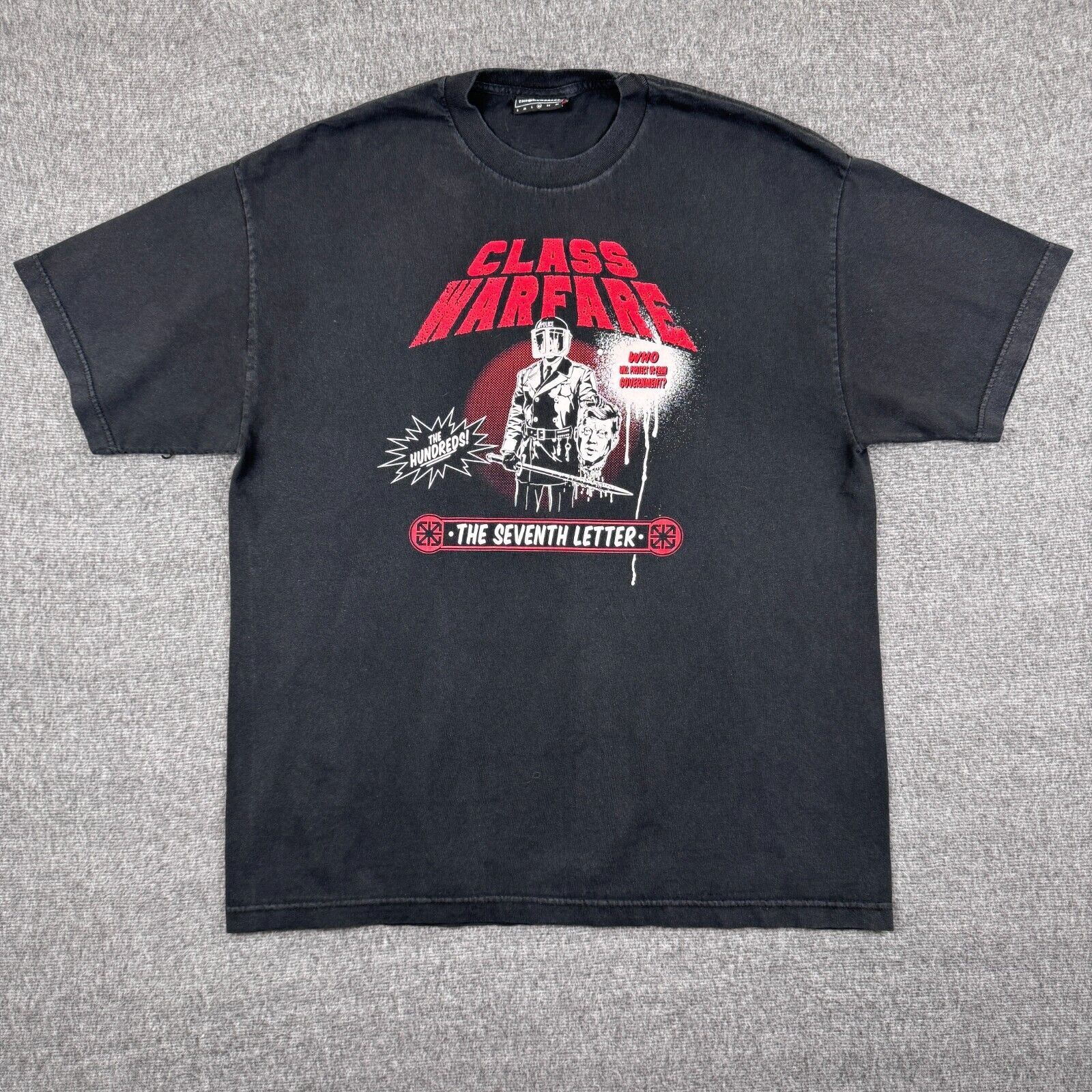 The Hundreds The Hundreds Class Warfare Shirt Men's XL Black Streetwear Size US XL / EU 56 / 4 - 1 Thumbnail