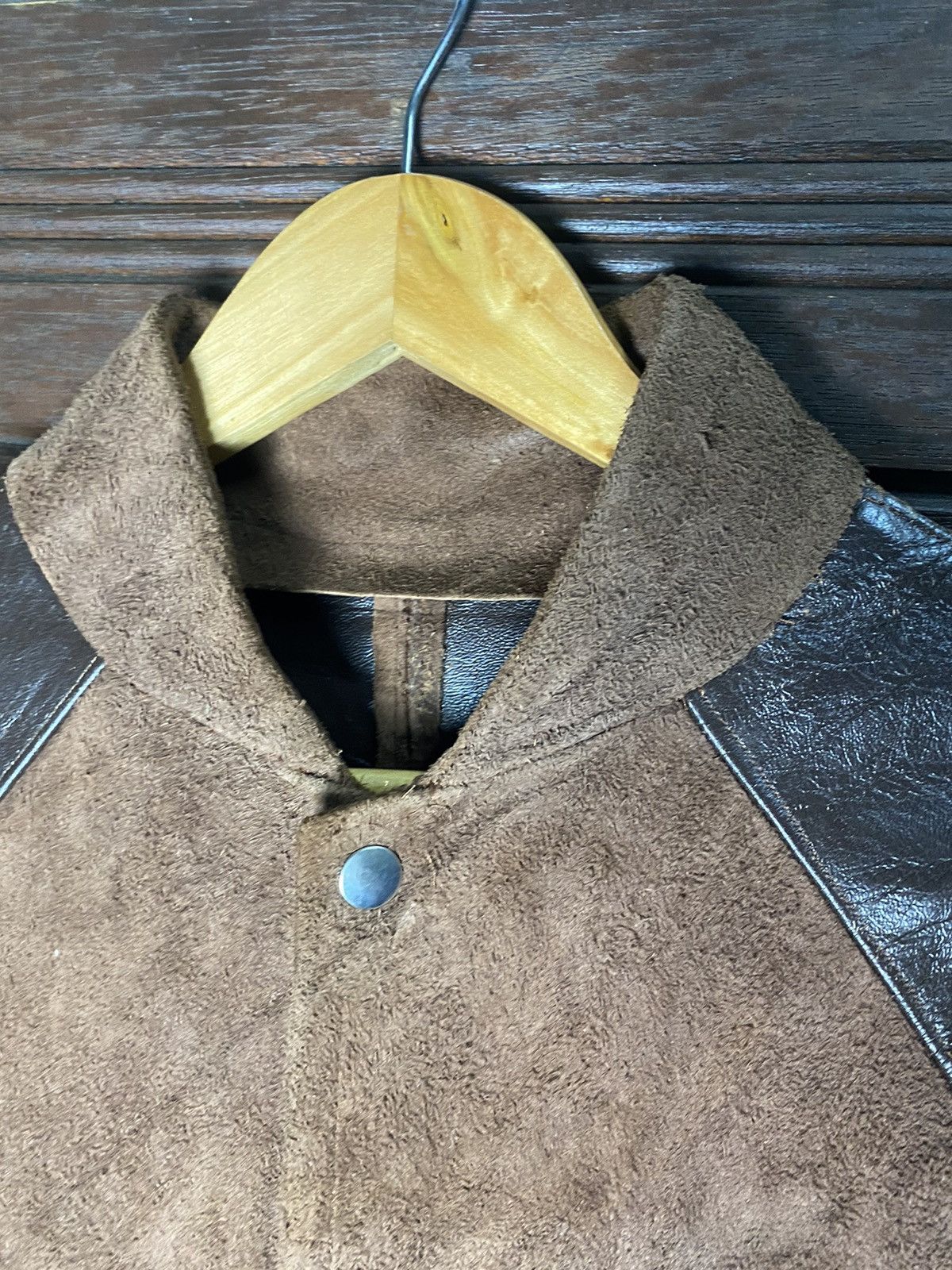 Leather Vintage Handmade Real Leather Bomber Jacket Size US S / EU 44-46 / 1 - 5 Thumbnail