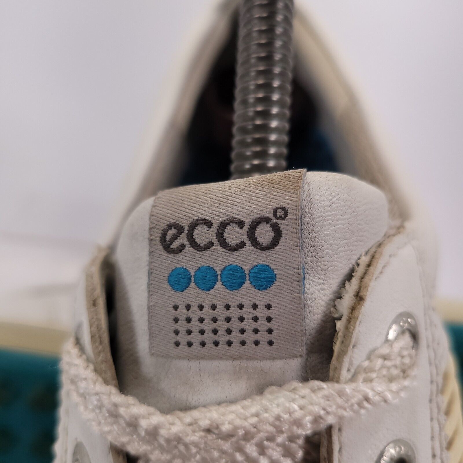 Ecco Ecco Athletic Leather Golf Shoe Womens Size 9 39 Beige White Size US 9 / IT 39 - 8 Thumbnail
