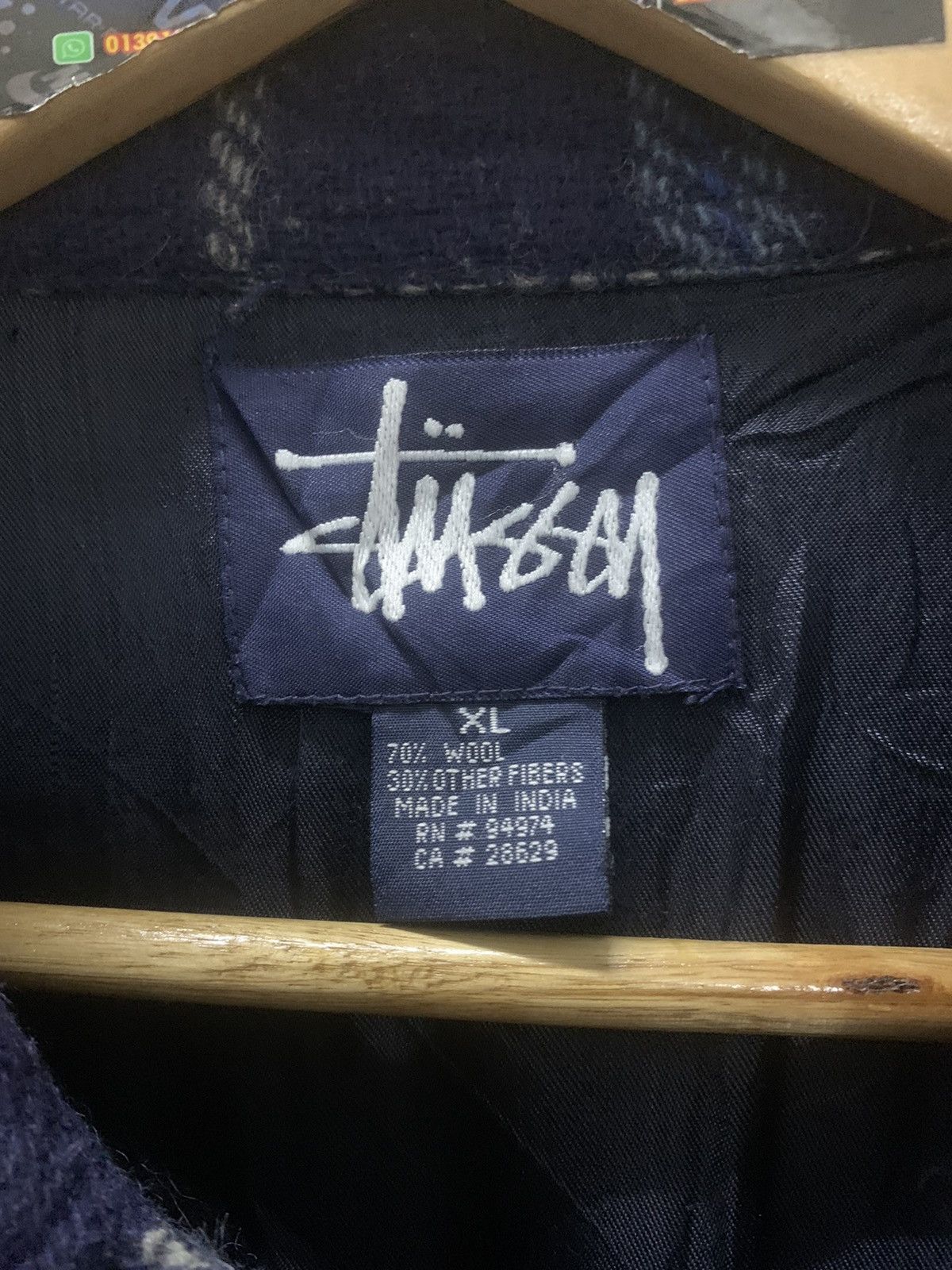 Stussy Vintage Stussy Wool Flannel Jacket Button Up Flannel Size US XL / EU 56 / 4 - 6 Thumbnail