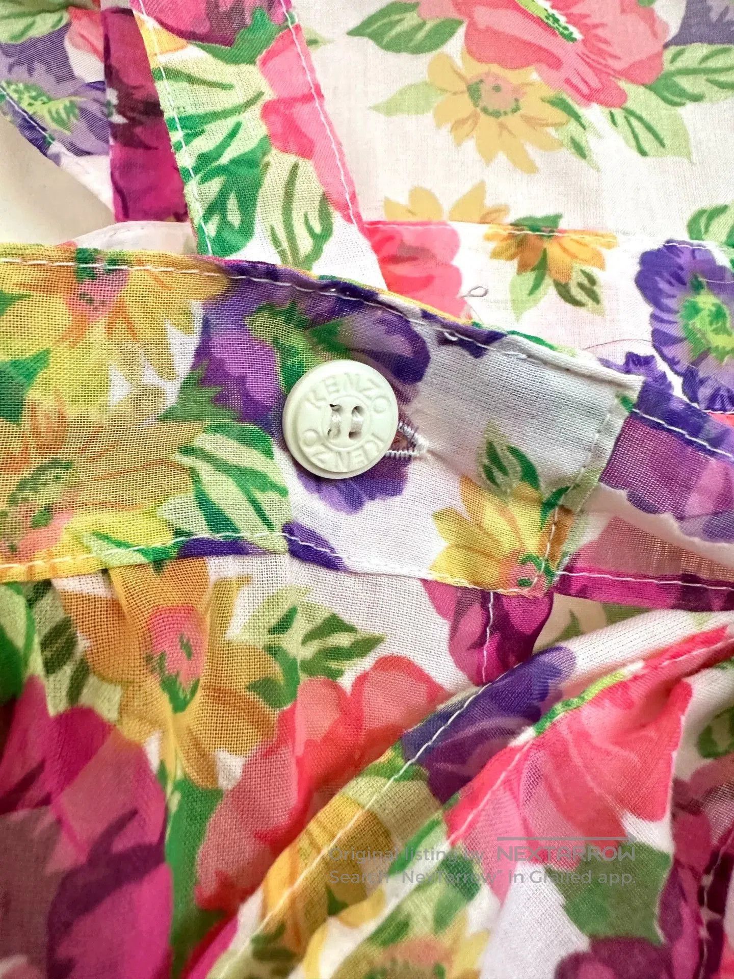 Kenzo Kenzo Early Floral Pocket Dress. Size M / US 6-8 / IT 42-44 - 5 Thumbnail