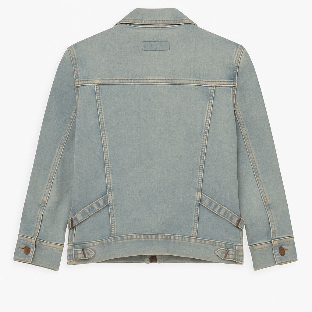 Vintage Vintage Y2K MAXA Light Wash Denim Jacket Adjustable Buckles Size M / US 6-8 / IT 42-44 - 2 Thumbnail