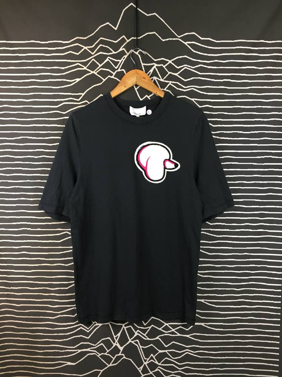 3.1 Phillip Lim 3.1 Phillip Lim Women's Cotton Applique Short Sleeve Tee Size XS / US 0-2 / IT 36-38 - 2 Thumbnail
