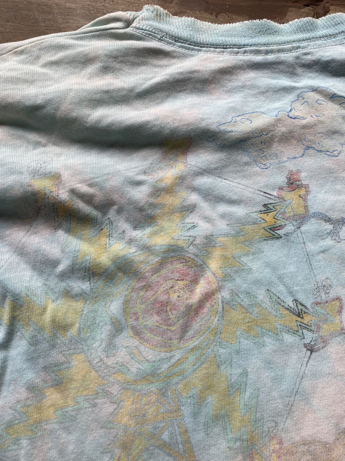 Grateful Dead × Vintage 1993 Grateful Dead Amusement Park Tie Dye Shirt Size US XL / EU 56 / 4 - 7 Thumbnail