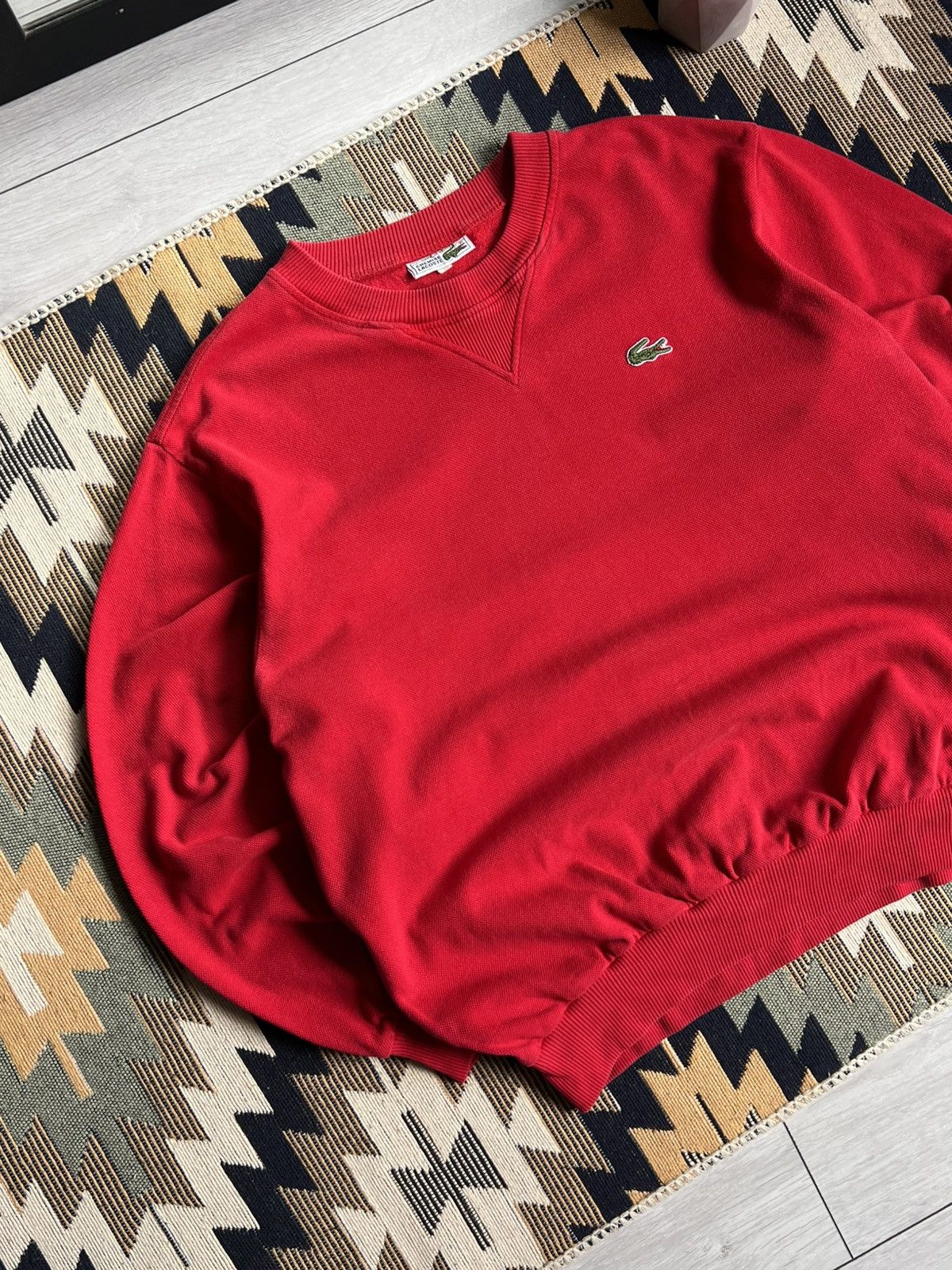Lacoste Vintage Lacoste Chemise Knitwear Sweatshirt Size US L / EU 52-54 / 3 - 4 Thumbnail