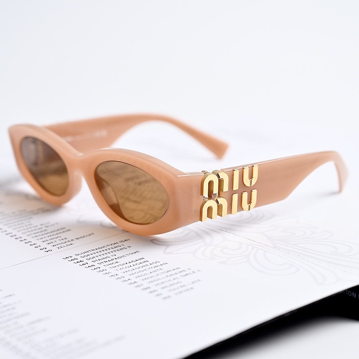 Miu Miu MIU MIU 0MU 11WS SUNGLASSES Size ONE SIZE - 2 Thumbnail