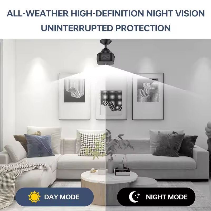 Other Security Camera 4K Mini Full Color Night Vision HD wifi Size ONE SIZE - 4 Thumbnail