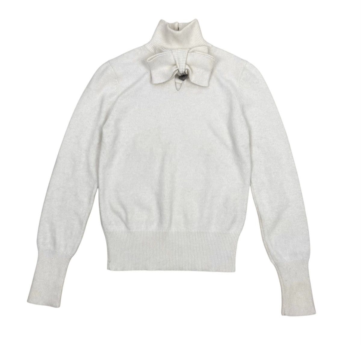 Viktor & Rolf Viktor & Rolf H&M Angora Sweater Turtleneck Heart Bow size S Size S / US 4 / IT 40 - 11 Thumbnail