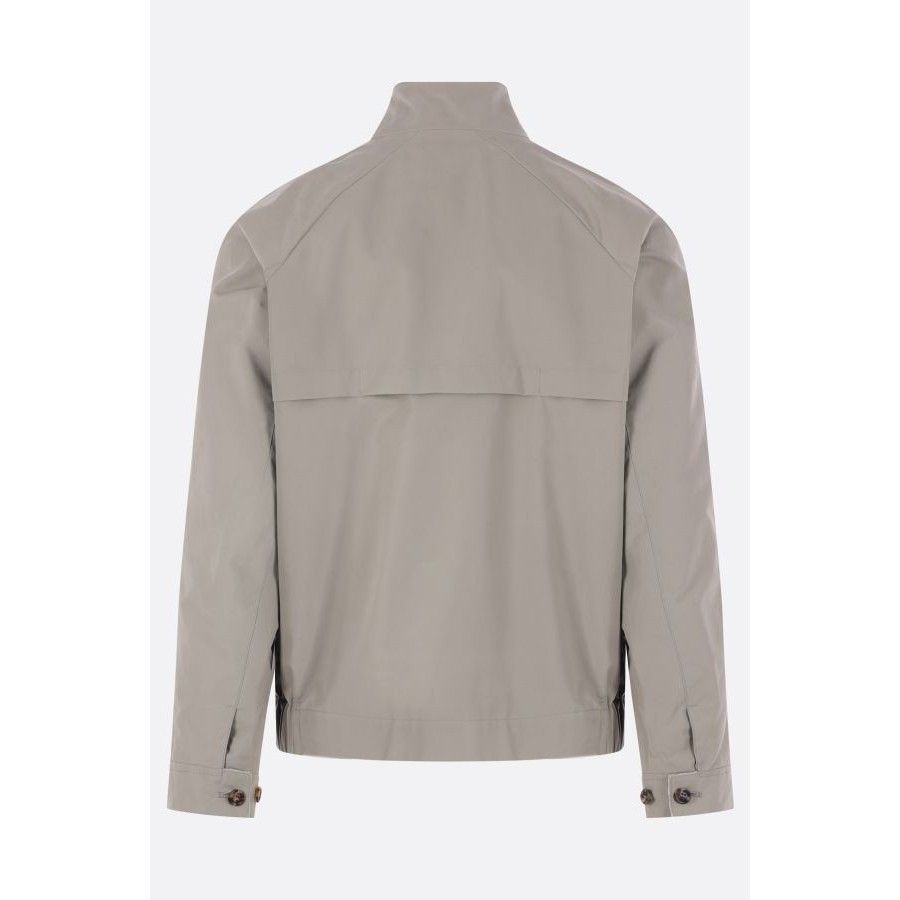 Brunello Cucinelli BRUNELLO CUCINELLI Technical Cotton Grey Full Zip Jacket New Size US L / EU 52-54 / 3 - 2 Thumbnail