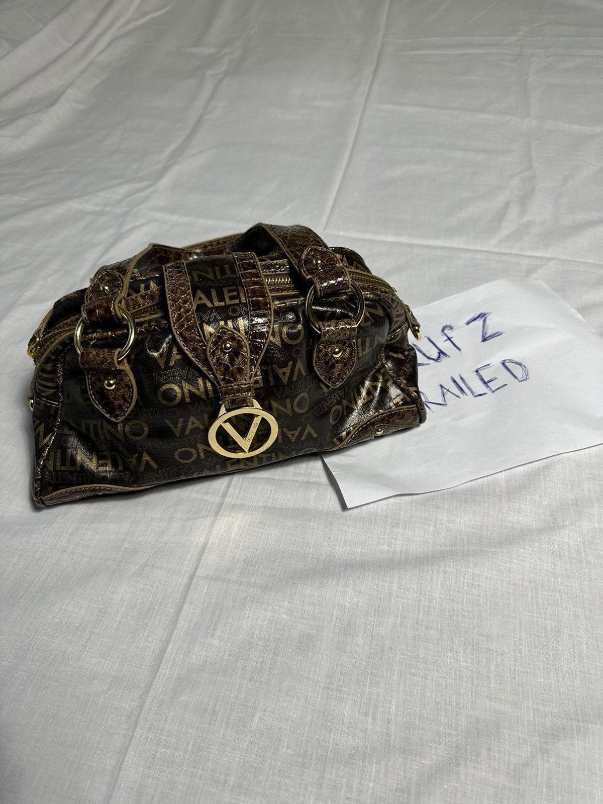 Valentino Vintage snakeskin bag Luxury