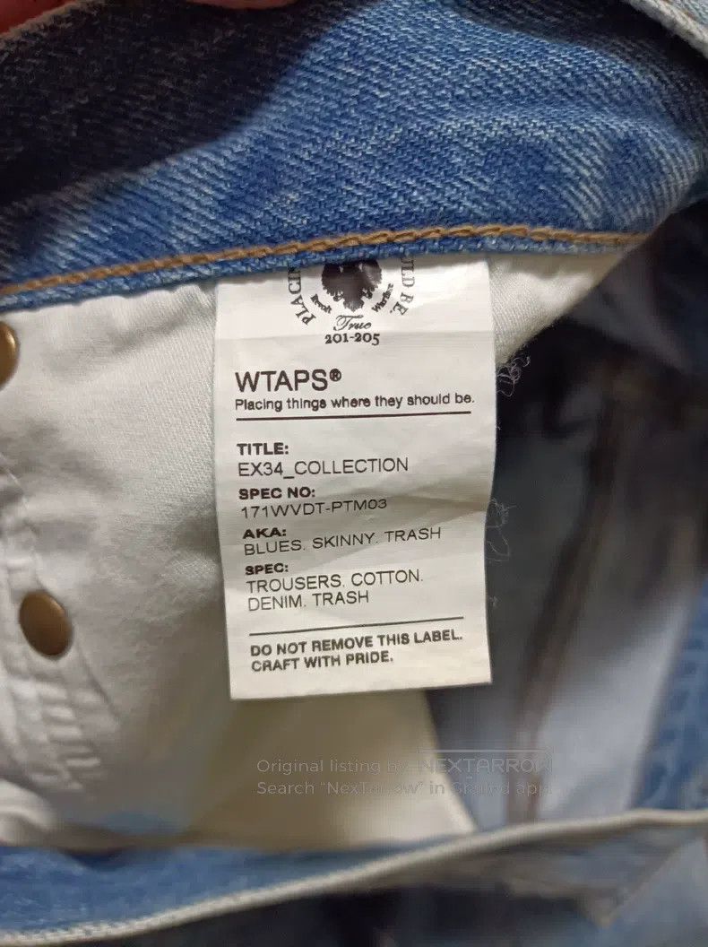 Wtaps Wtaps size L jean Size US 39 - 6 Thumbnail