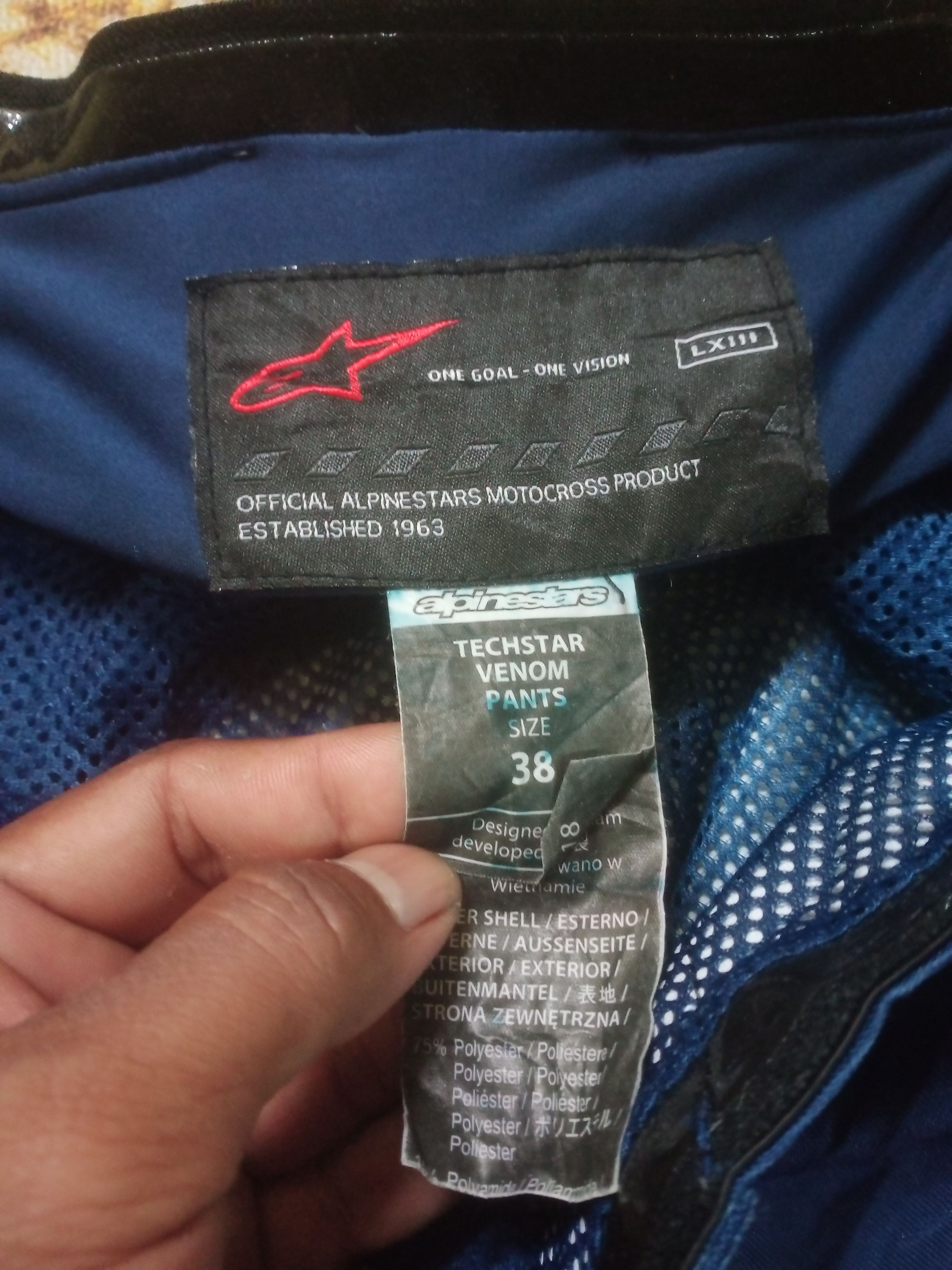 Alpinestars Rare Alpinestar Motocross Techstar Pants Size US 38 / EU 54 - 10 Thumbnail