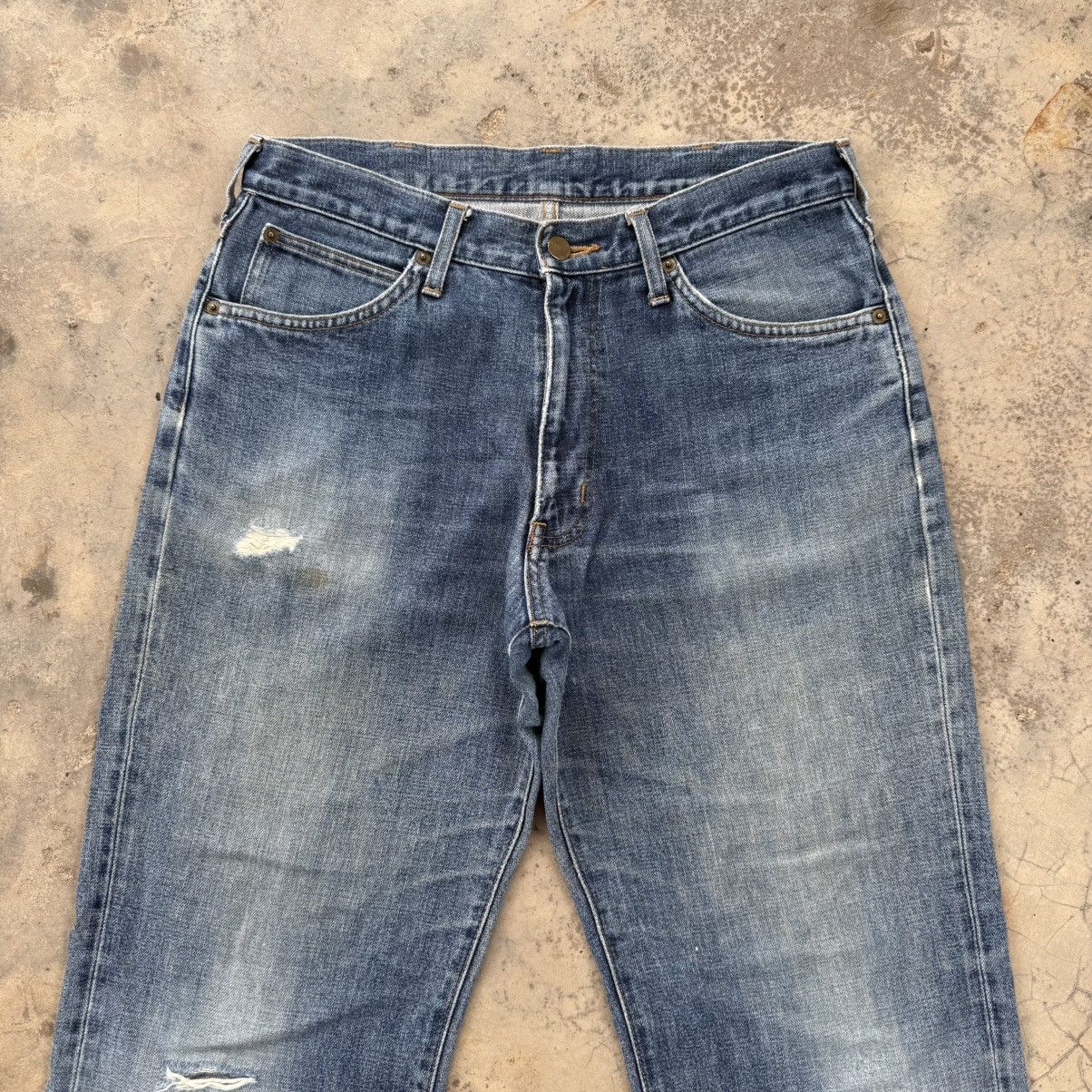 Wrangler VINTAGE WRANGLER FADED JEANS DENIM PANTS Size US 33 - 3 Thumbnail