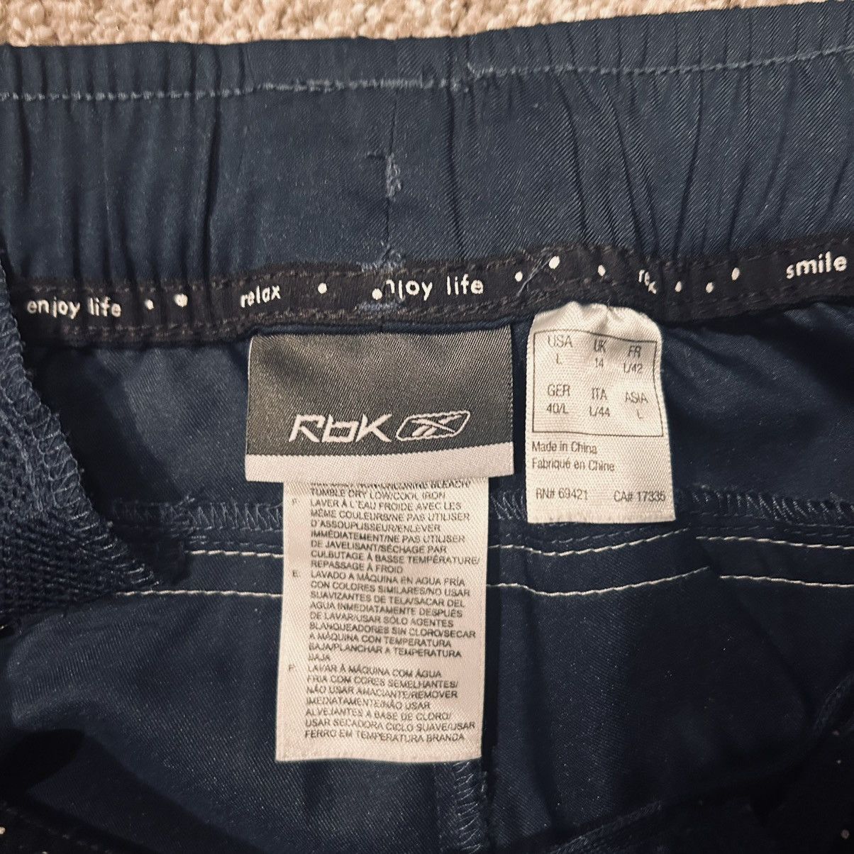 Reebok Vintage Reebok track pants Size US 32 / EU 48 - 3 Thumbnail
