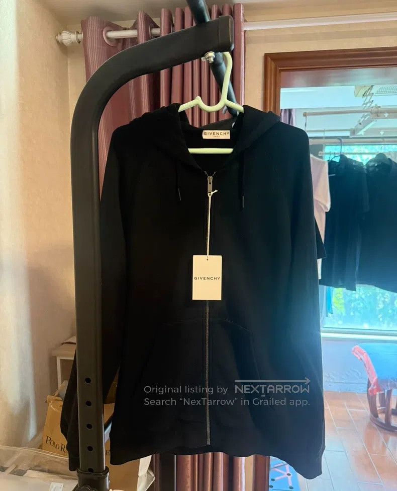 Givenchy Givenchy Mesh Zipper Hoodie Hoodie Size US M / EU 48-50 / 2 - 2 Thumbnail
