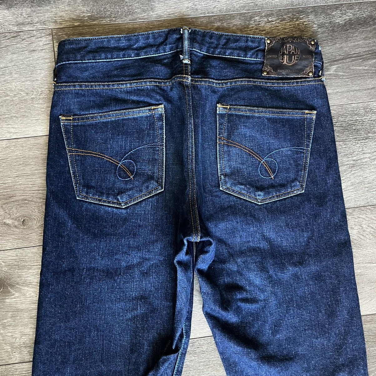 Japan Blue Japan Blue Kojima 14 Oz Raw Denim Selvedge Jeans Size 31x29 Size US 31 - 3 Thumbnail