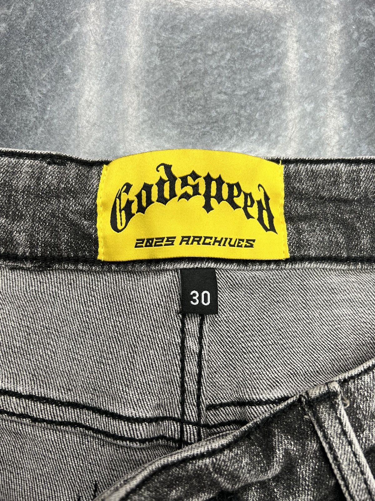 Godspeed Godspeed Patchwork Denim Shorts “V2” Size US 30 / EU 46 - 4 Thumbnail