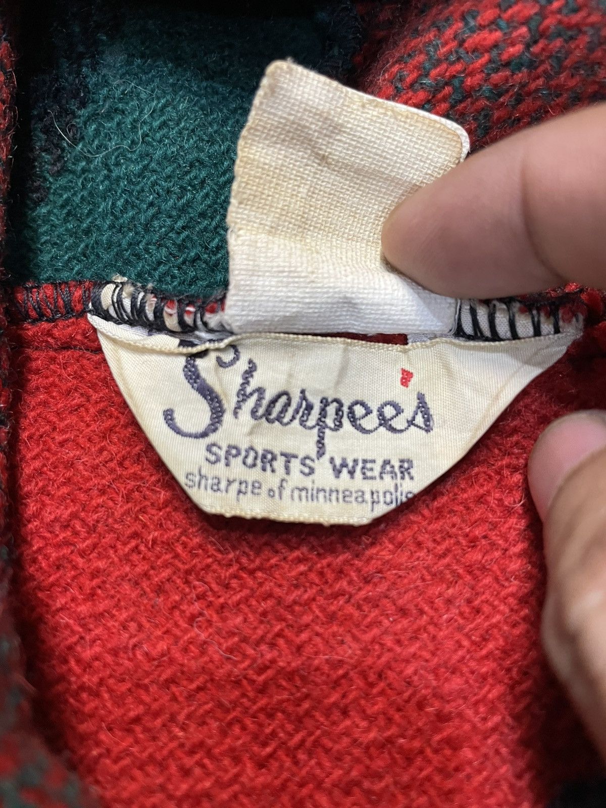 Vintage Vintage 70s 80s Sharpees Sportswear Native Wool Jacket Size US S / EU 44-46 / 1 - 6 Thumbnail