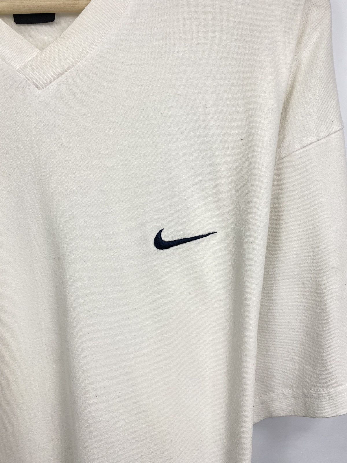 Nike Vintage 90s Nike Swoosh Retro T-Shirt Hype Size US XL / EU 56 / 4 - 4 Thumbnail