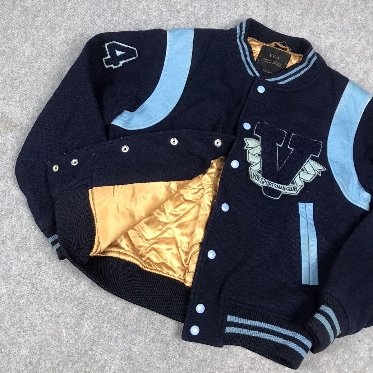 Japanese Brand VOX SPORTMAN CLUB WOOL VARSITY JACKET Size US S / EU 44-46 / 1 - 5 Thumbnail