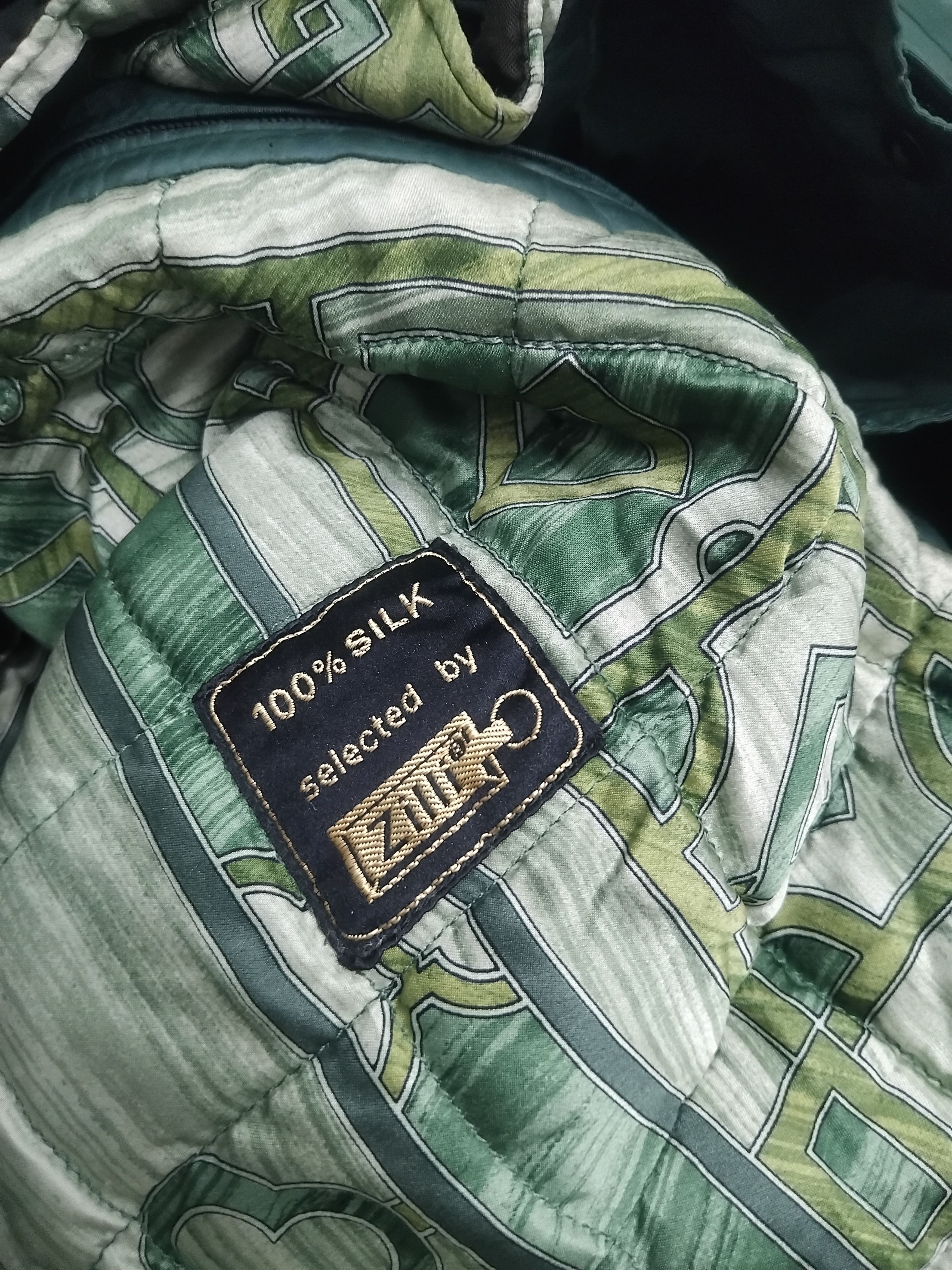 Zilli 🔥Zilli 100% silk green colour jacket Size US M / EU 48-50 / 2 - 3 Thumbnail