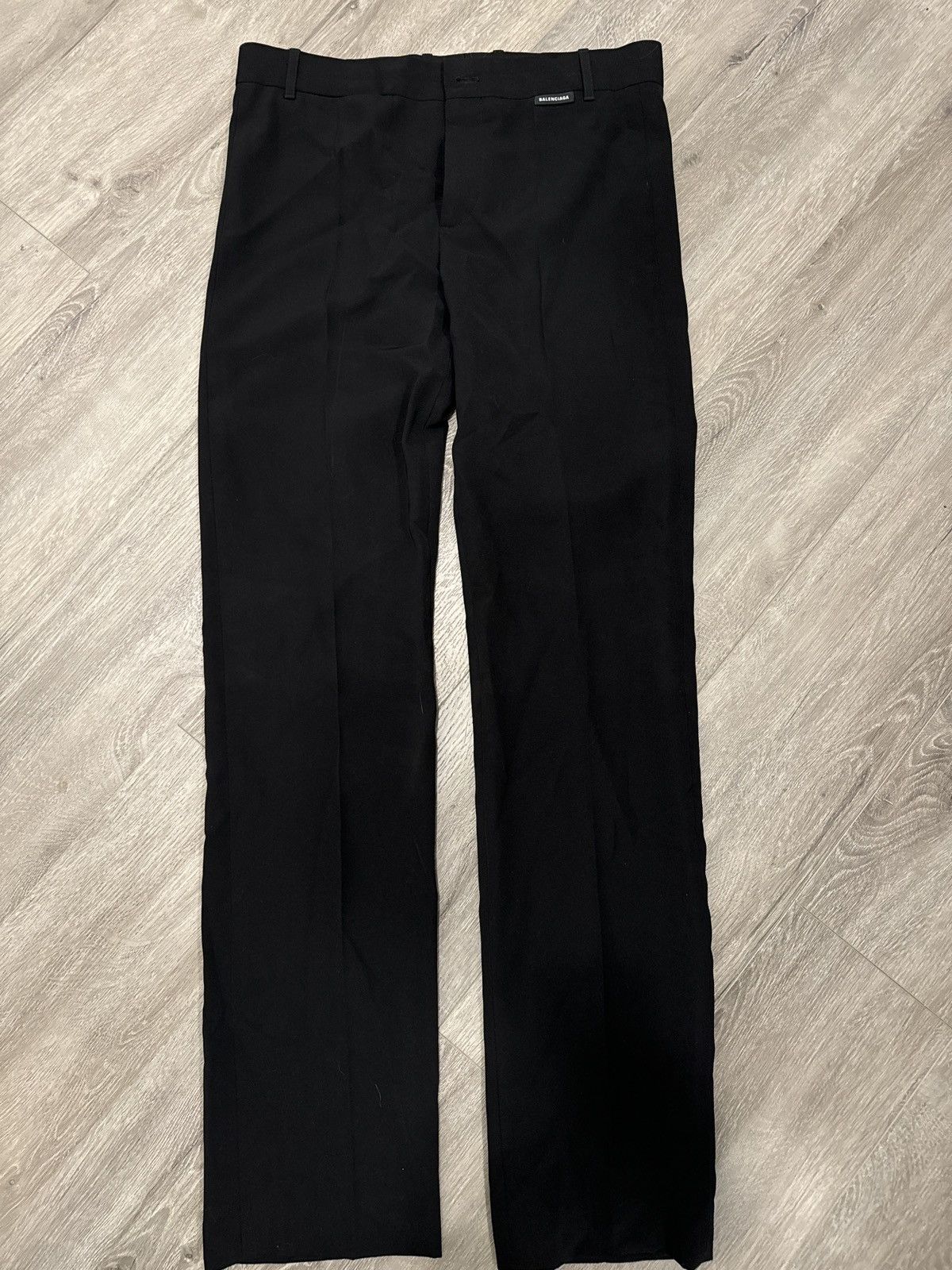 Balenciaga Balenciaga black dress pant Size 50R - 1 Thumbnail