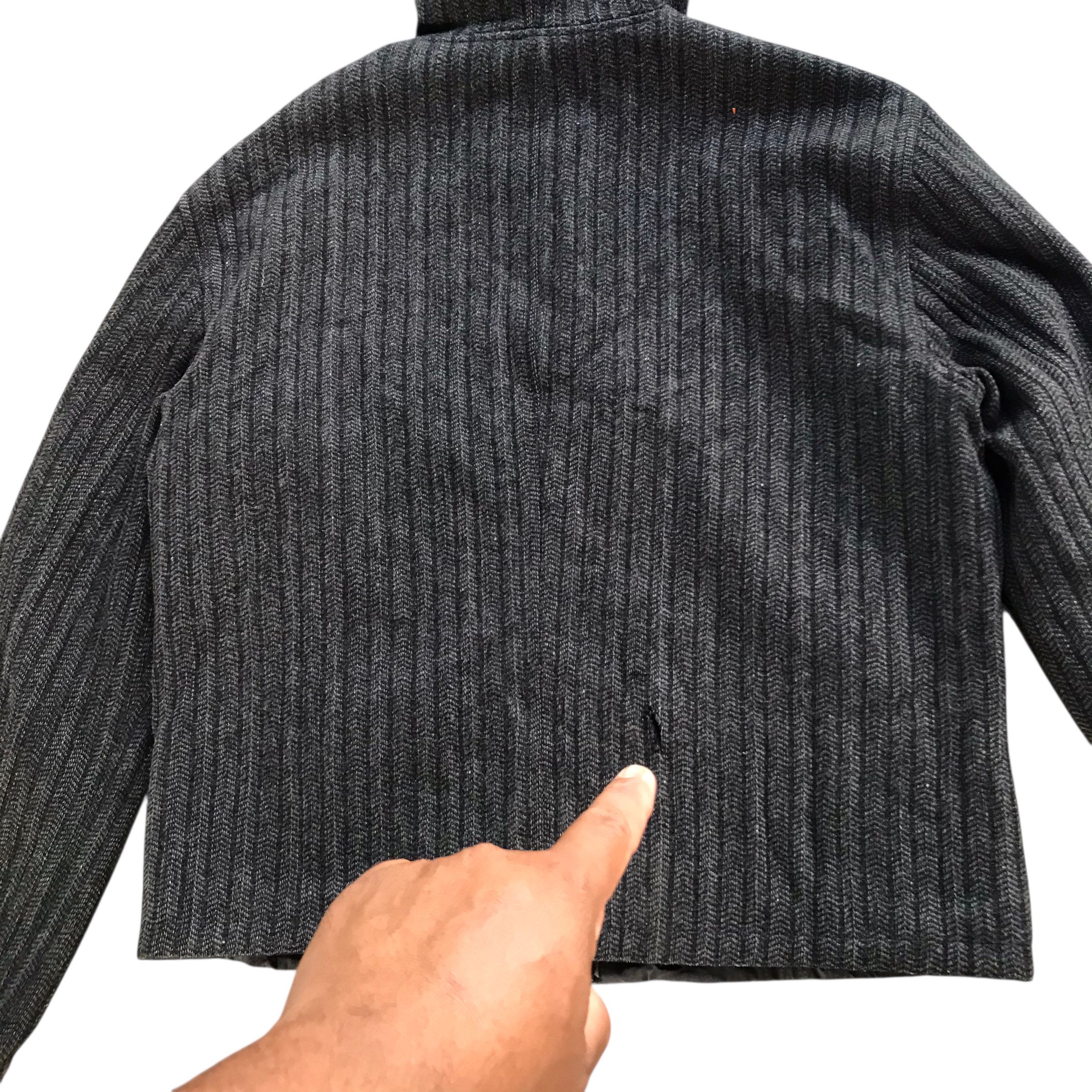 Armani Exchange Armani Exchange Wool Hoodie Jacket Size US S / EU 44-46 / 1 - 7 Thumbnail