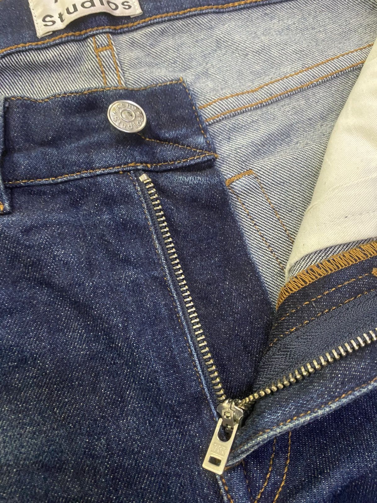 Acne Studios Acne Studios Thin STR RW Slim Fit Denim Size US 30 / EU 46 - 9 Thumbnail