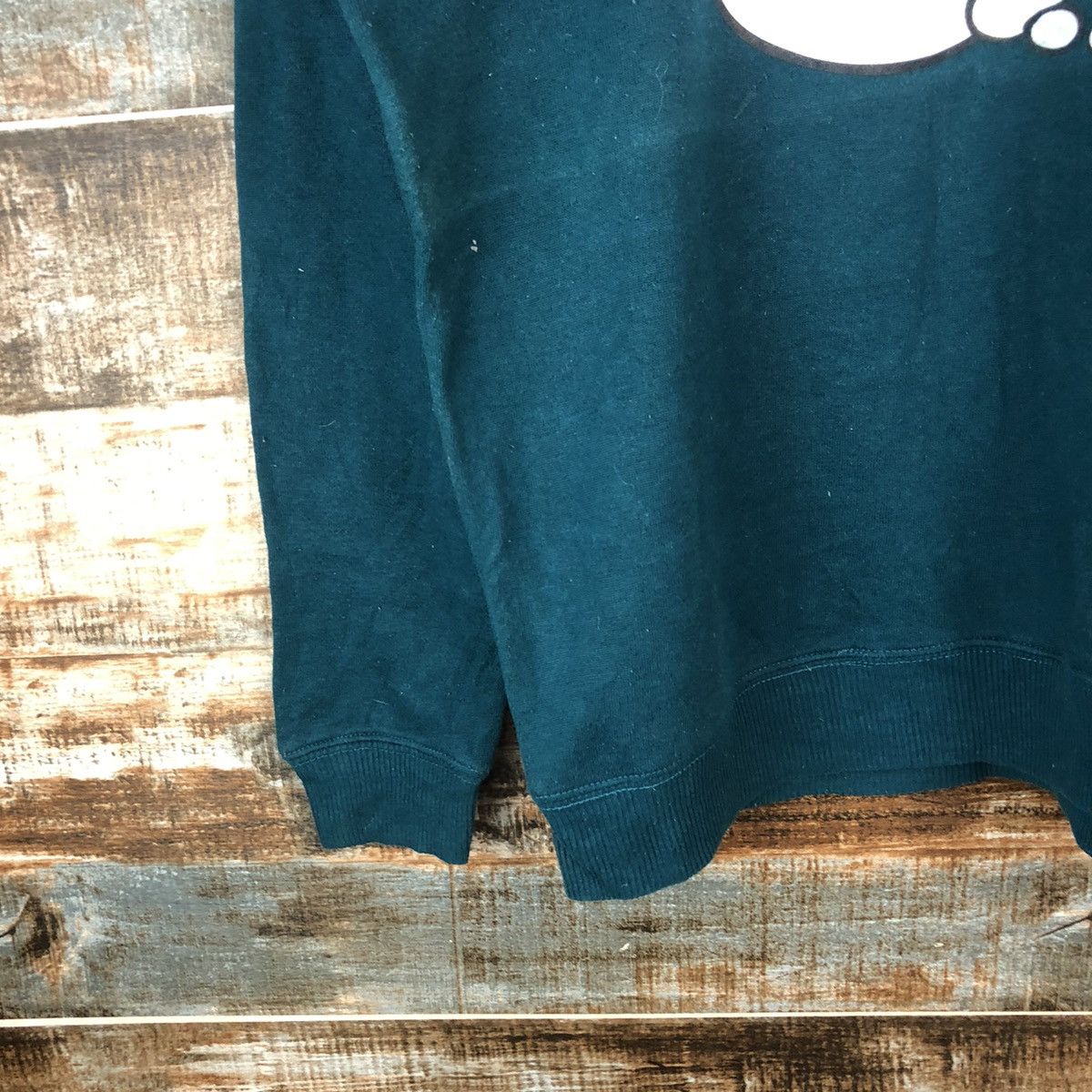 Homespun Knitwear × Japanese Brand T Graphics Green sweatshirt #A2062 Size M / US 6-8 / IT 42-44 - 7 Thumbnail