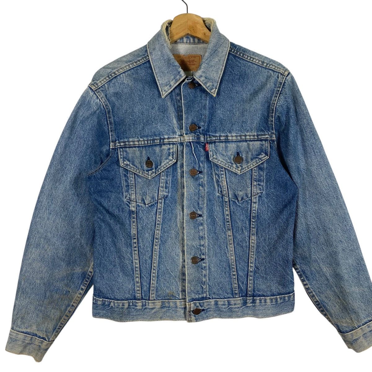 Levi's × Levi's Vintage Clothing × Vintage Vintage Levis Denim Truckers Jacket 70505-0217 Size US S / EU 44-46 / 1 - 4 Thumbnail