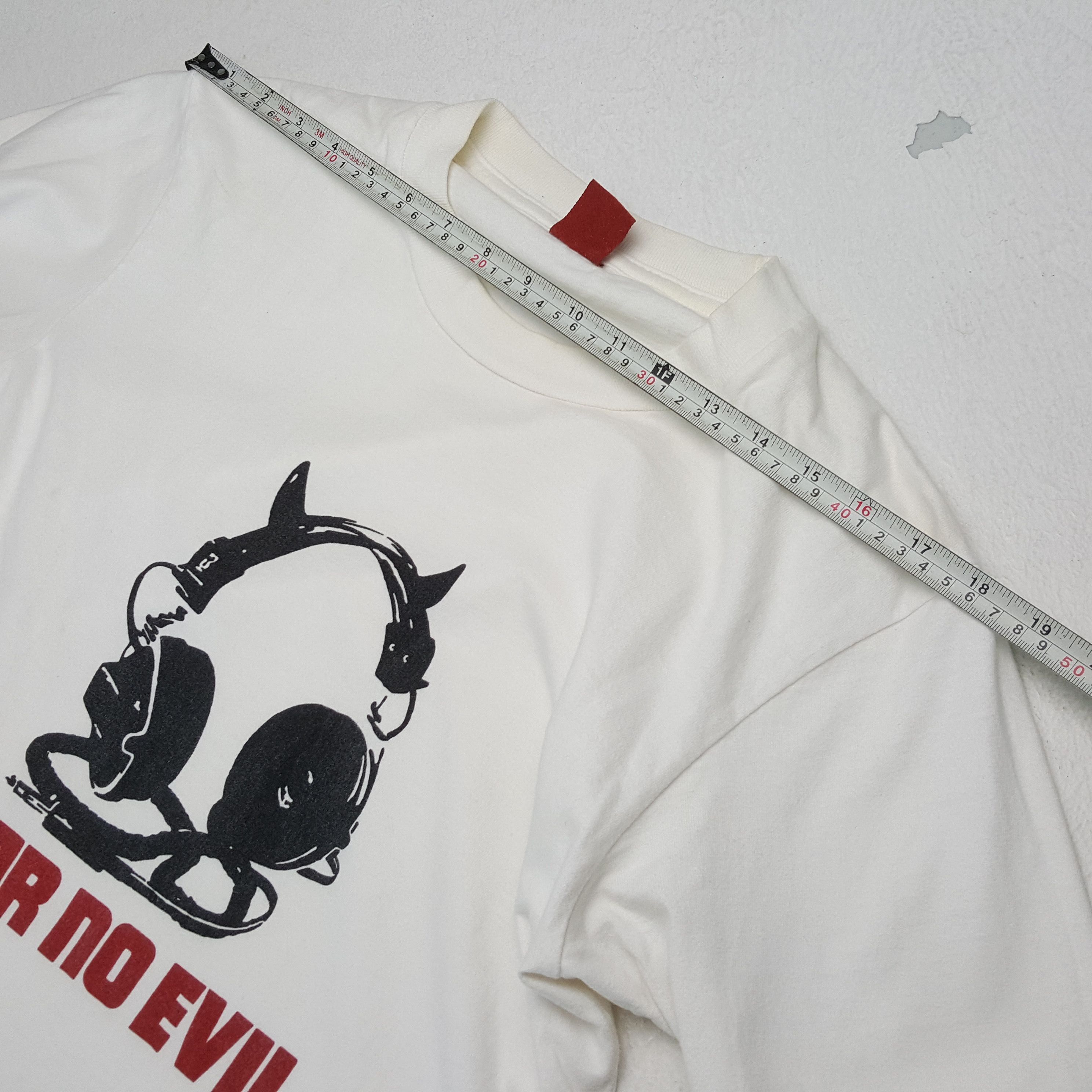 Hysteric Glamour HYSTERIC GLAMOUR Hear No Evil Japanese Brand Tshirt Size US M / EU 48-50 / 2 - 4 Thumbnail