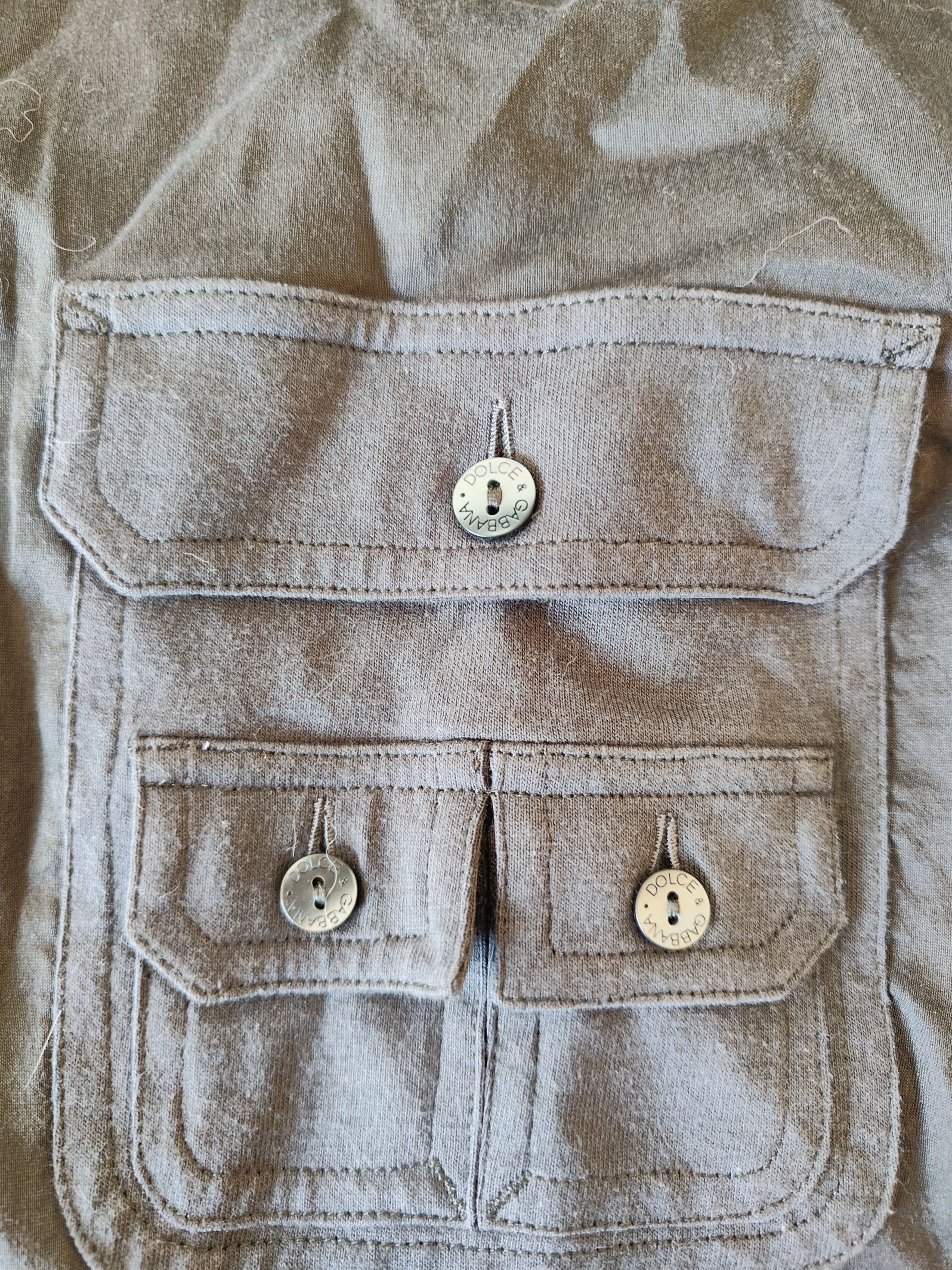 Dolce & Gabbana Vintage dolce & Gabbana military army shirt khaki Size US L / EU 52-54 / 3 - 6 Thumbnail
