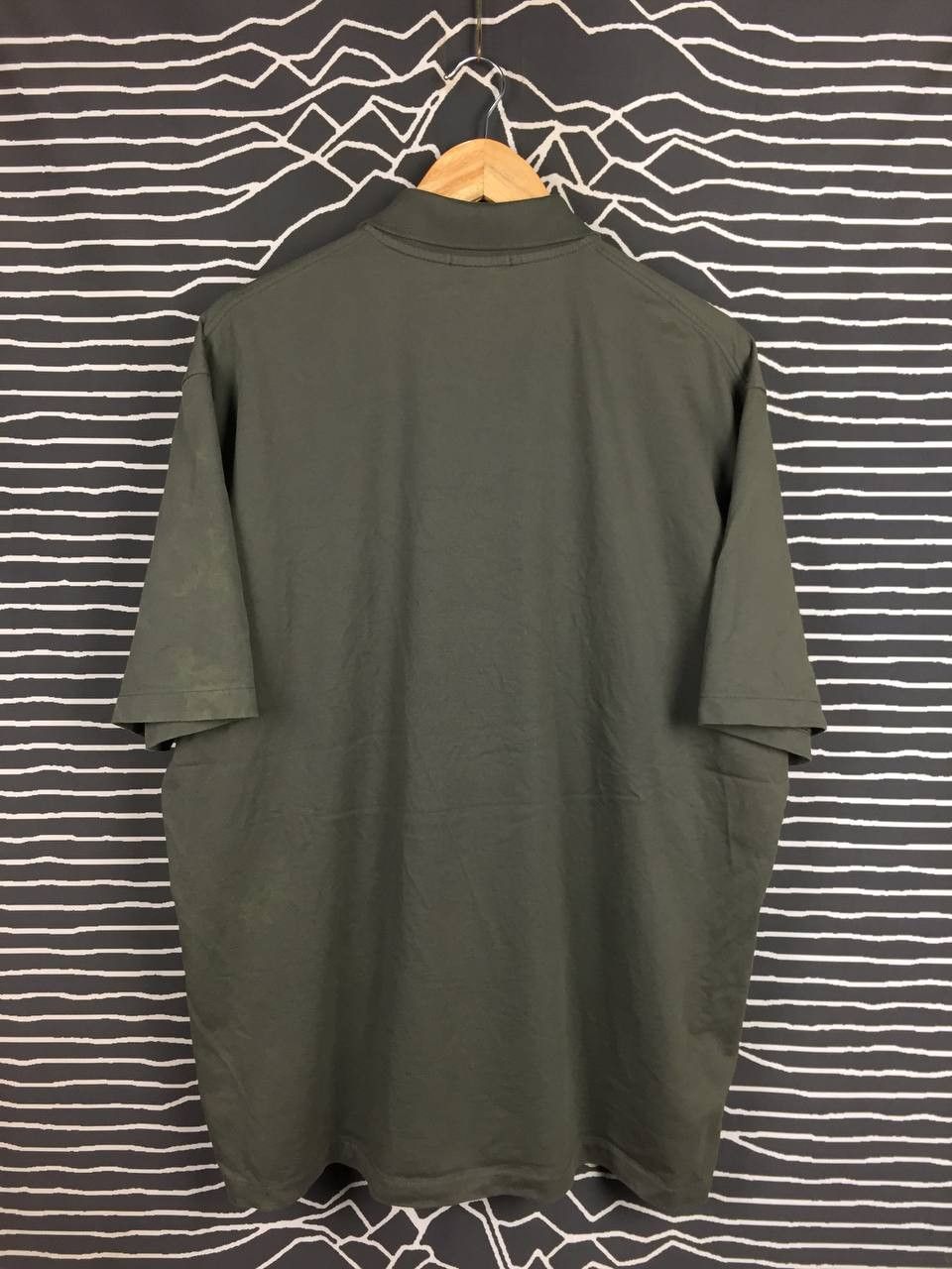 Jil Sander × Uniqlo Jil Sander +J Uniqlo Olive Green Minimalist Polo Tee Size XL Size US XL / EU 56 / 4 - 5 Thumbnail